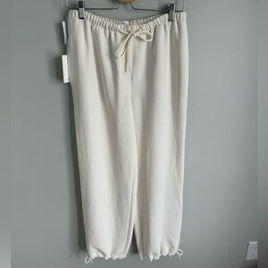 Aritzia Wilfred cream invictus pant Relaxed Pants